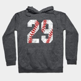 Vintage #29 Baseball Laces Baseball Mom Jersey Love Baseball Hoodie